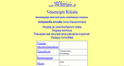 Desktop Screenshot of isokirjain.fi