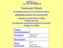 Tablet Screenshot of isokirjain.fi